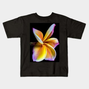 plumeria-flowers-frangipani-floral-awesome-bossom-shirtyshirto-39 Kids T-Shirt